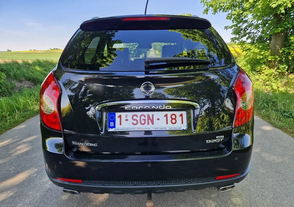 SsangYong Korando cena 29900 przebieg: 183211, rok produkcji 2013 z Duszniki-Zdrój małe 154